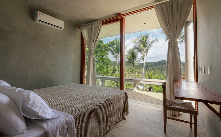 Bah177- Elegant sea view house in Itacaré