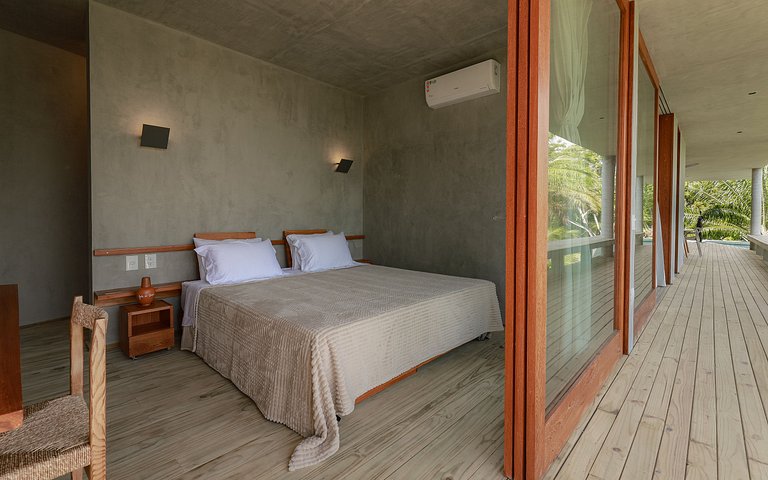 Bah177- Elegant sea view house in Itacaré