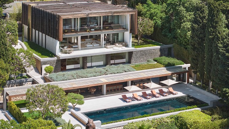 Can025 - Villa Contemporánea de Lujo en Cannes