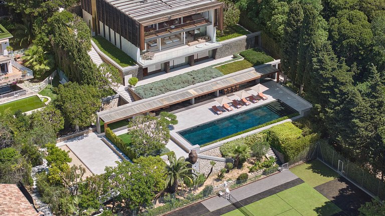 Can025 - Villa Contemporánea de Lujo en Cannes