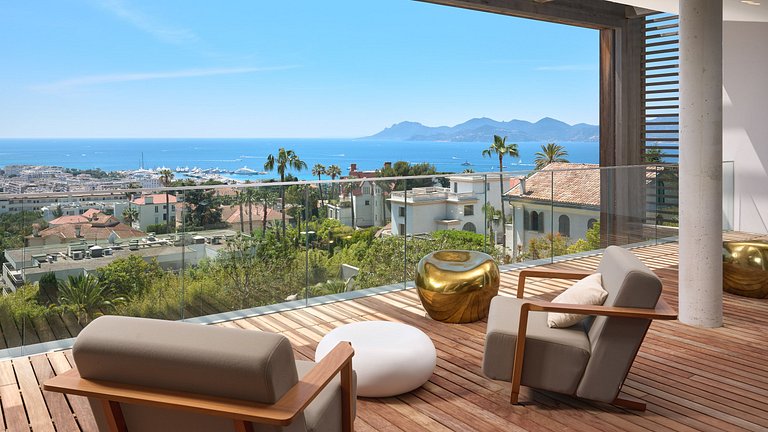 Can025 - Villa Contemporánea de Lujo en Cannes