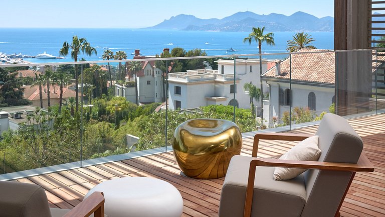 Can025 - Villa Contemporánea de Lujo en Cannes