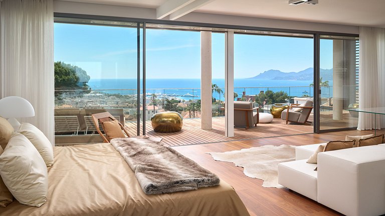 Can025 - Villa Contemporánea de Lujo en Cannes