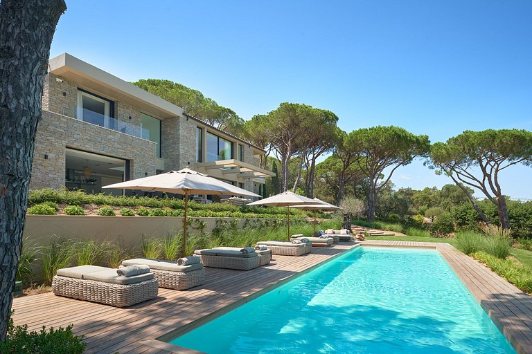 Azu068 - Villa de Luxo com Vista para Saint-Tropez