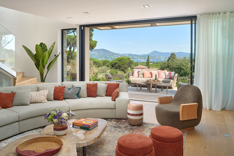 Azu068 - Villa de Luxo com Vista para Saint-Tropez