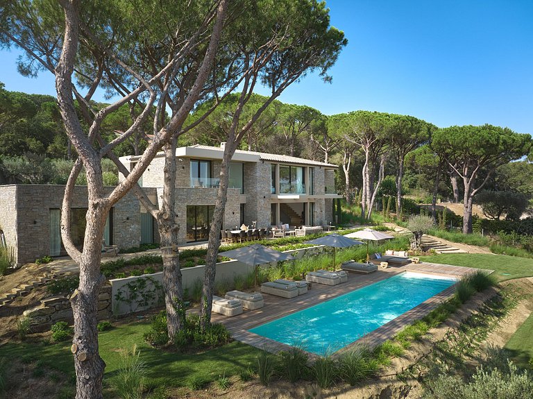 Azu068 - Villa avec Vue sur Saint-Tropez