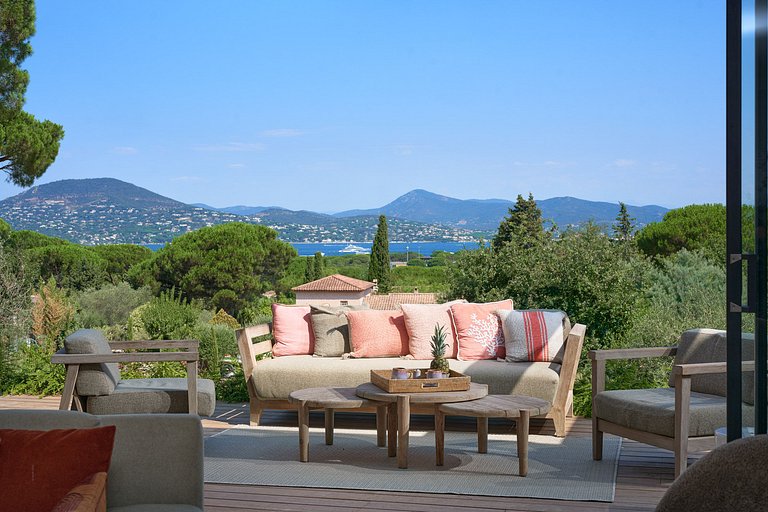 Azu068 - Villa de Luxo com Vista para Saint-Tropez