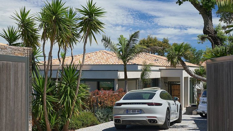 Azu052 - Prestigious Contemporary Villa in Gassin