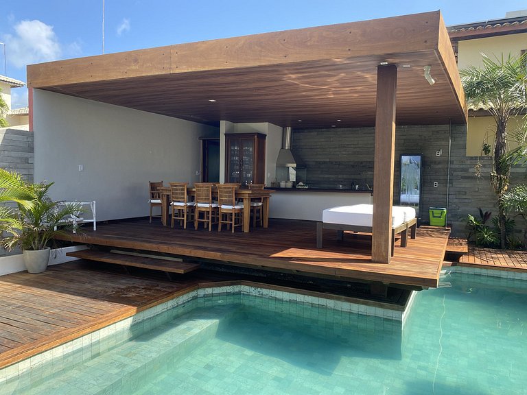 Bah443 - Sea front villa in Guarajuba