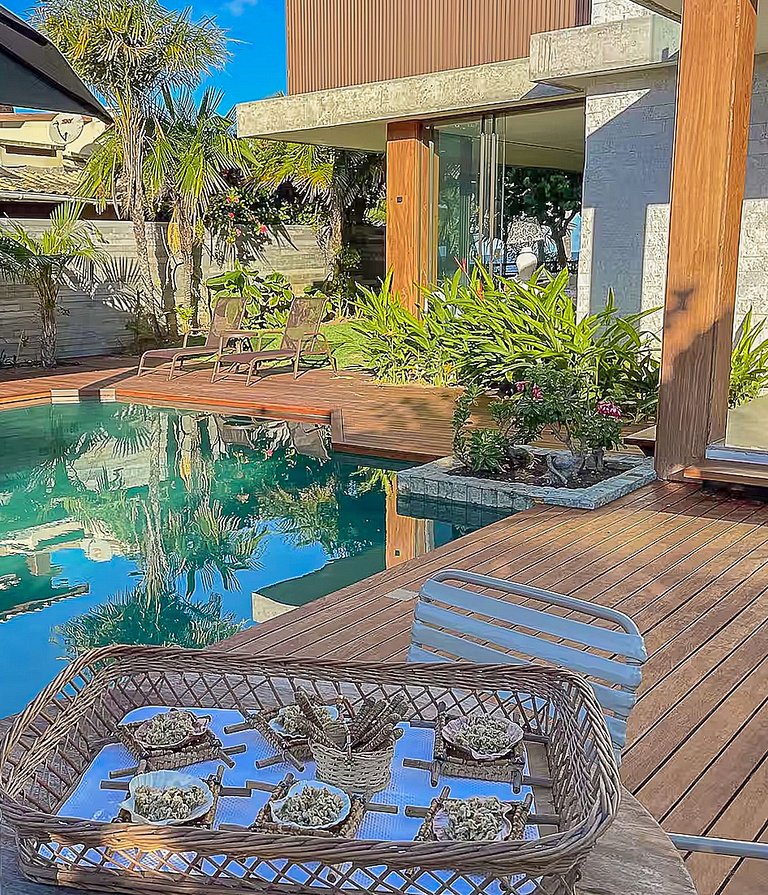 Bah443 - Villa en bord de mer à Guarajuba