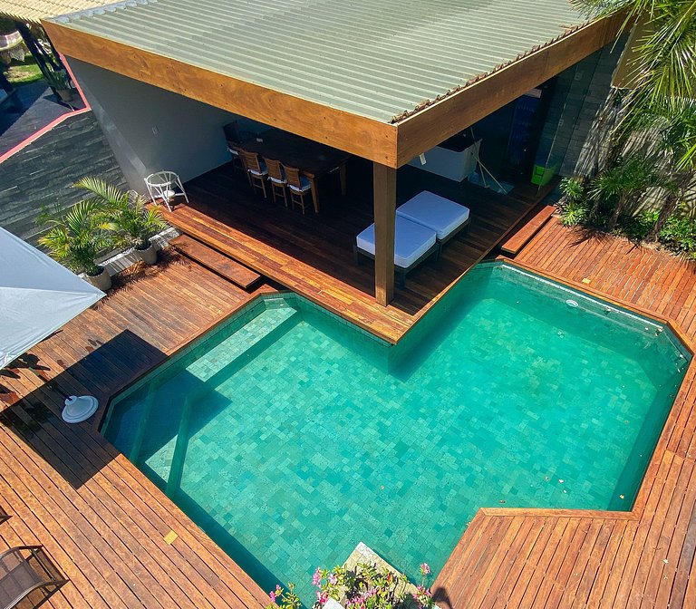 Bah443 - Villa en bord de mer à Guarajuba