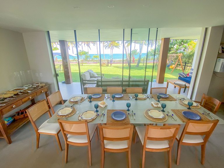 Bah443 - Sea front villa in Guarajuba