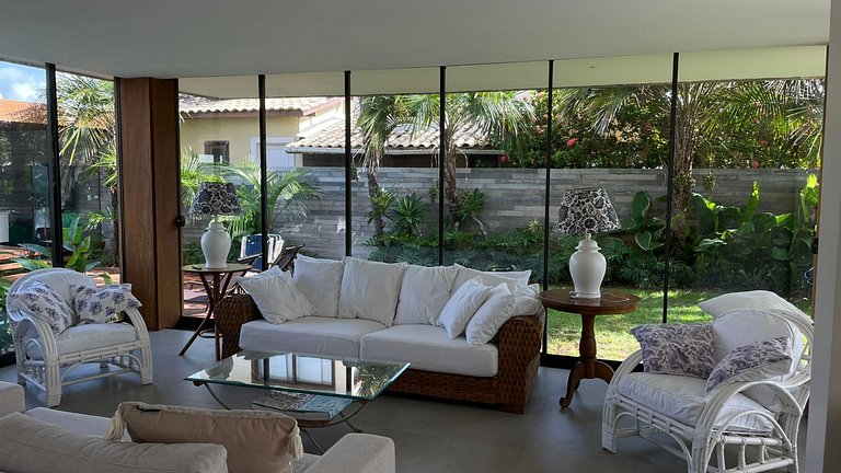 Bah443 - Villa frente al mar en Guarajuba