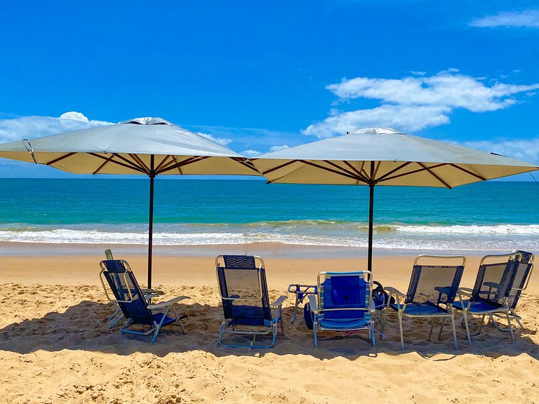 Bah443 - Villa frente mar em Guarajuba