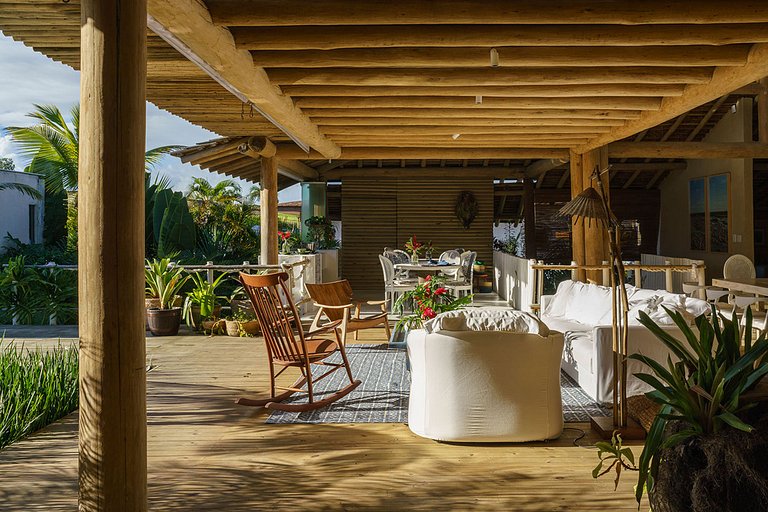 Bah900 - Lujo, confort y vista al mar en Trancoso