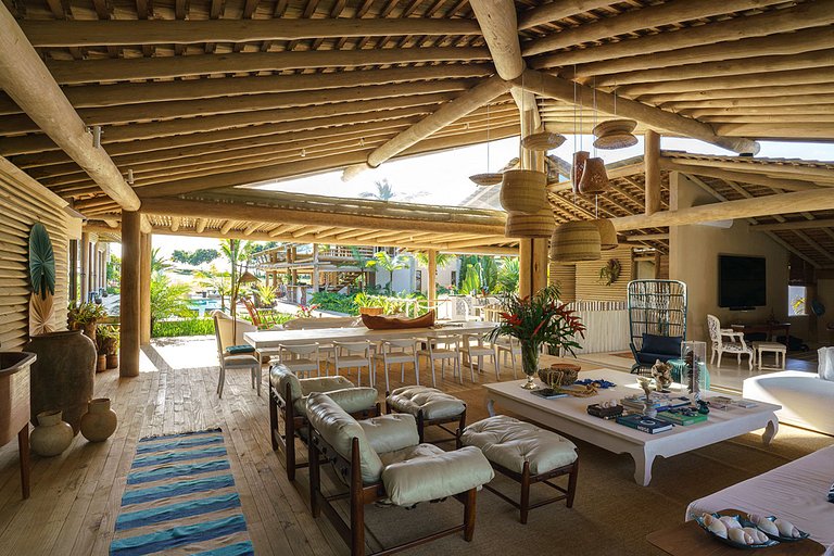 Bah900 - Lujo, confort y vista al mar en Trancoso
