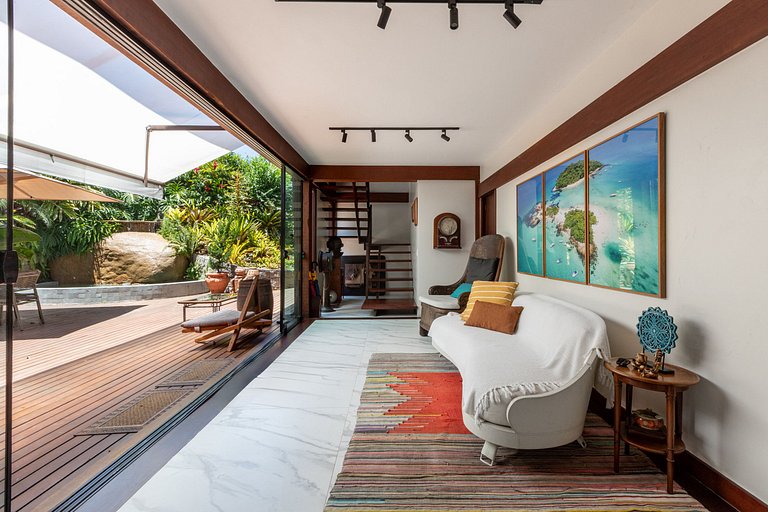 Ang064 - Luxury oceanfront villa in Angra os Reis