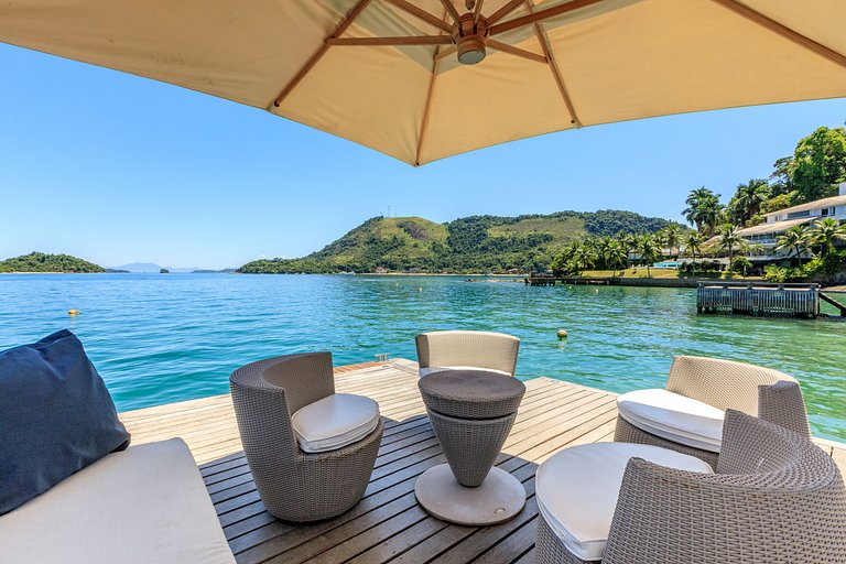 Ang064 - Casa de lujo frente mar en Angra dos Reis