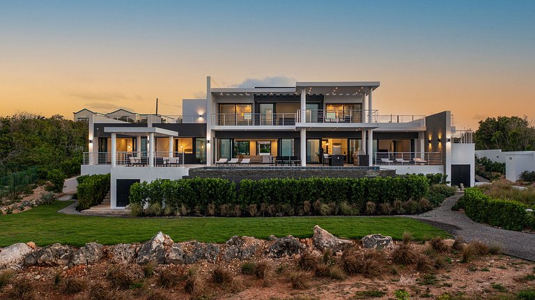 Aia005 – Villa de design avec vue à Black Garden, Anguilla