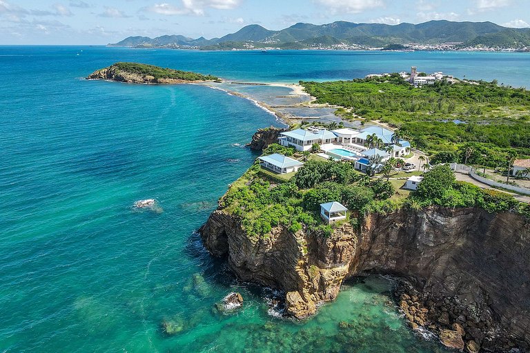 Sxm005 – Villa com vista para o mar em Baie Rouge Beach