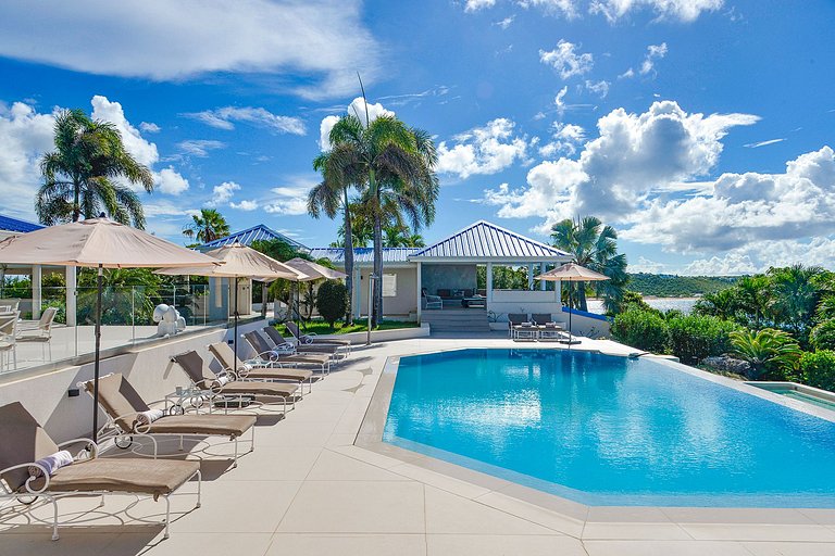 Sxm005 – Villa com vista para o mar em Baie Rouge Beach
