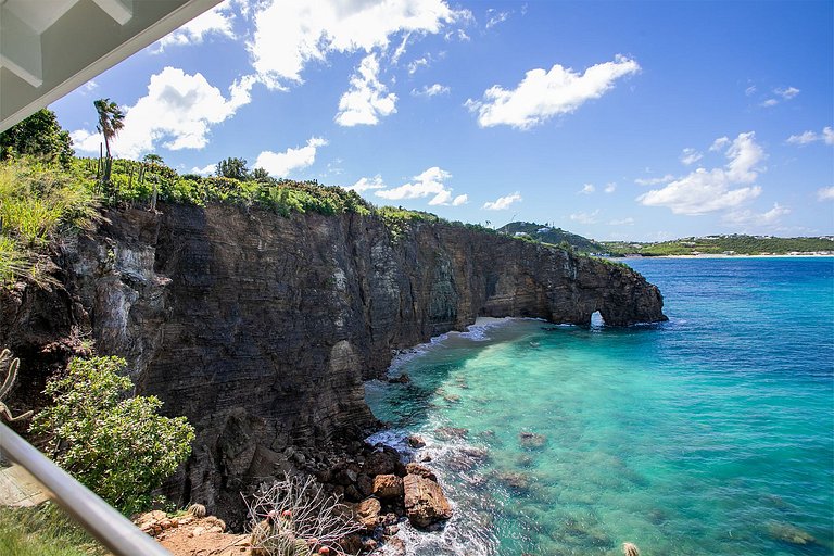 Sxm005 – Villa avec vue sur mer à Baie Rouge Beach