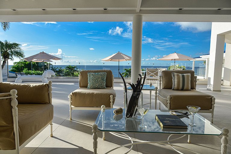 Sxm005 – Villa con vista al mar sobre Baie Rouge Beach