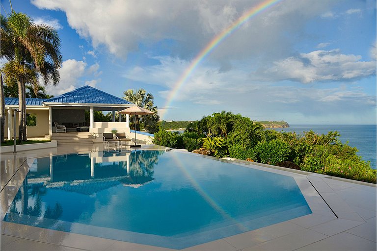 Sxm005 – Oceanview villa above Baie Rouge Beach