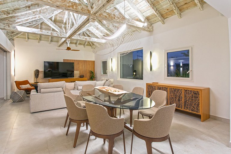 Sxm007 – Villa con vista al mar y piscina en Terres Basses
