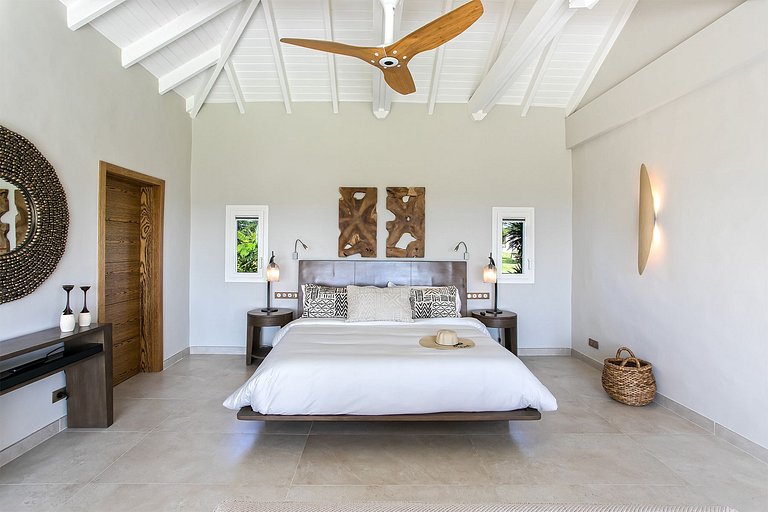 Sxm007 – Villa avec vue mer et piscine à Terres Basses
