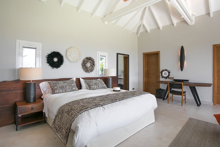 Sxm007 – Villa avec vue mer et piscine à Terres Basses
