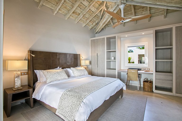 Sxm007 – Villa con vista al mar y piscina en Terres Basses