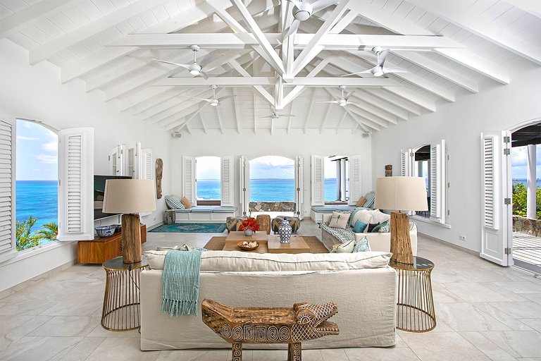 Sxm009 – Elegant sea-view villa near Baie Rouge Beach
