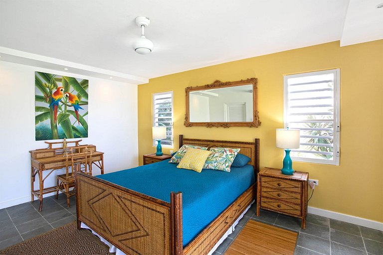 Sxm009 – Villa élégante avec vue mer à Baie Rouge Beach