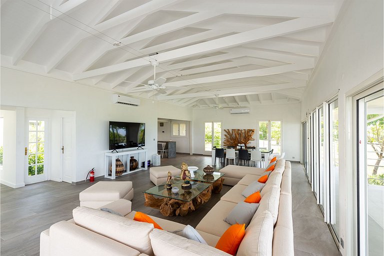 Sxm010 – Villa moderna con vista al mar en la playa Plum Bay