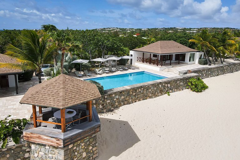Sxm011 – Agréable villa en bord de mer à Baie Longue Beach
