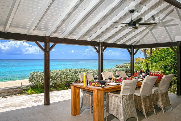 Sxm011 – Agréable villa en bord de mer à Baie Longue Beach