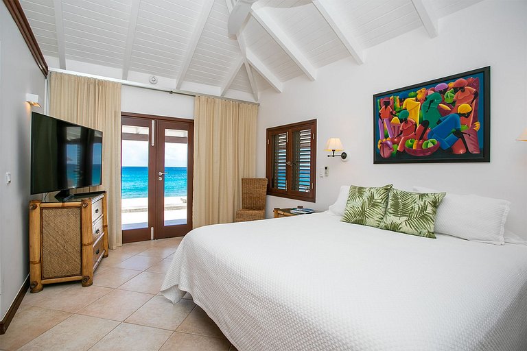 Sxm011 – Agréable villa en bord de mer à Baie Longue Beach