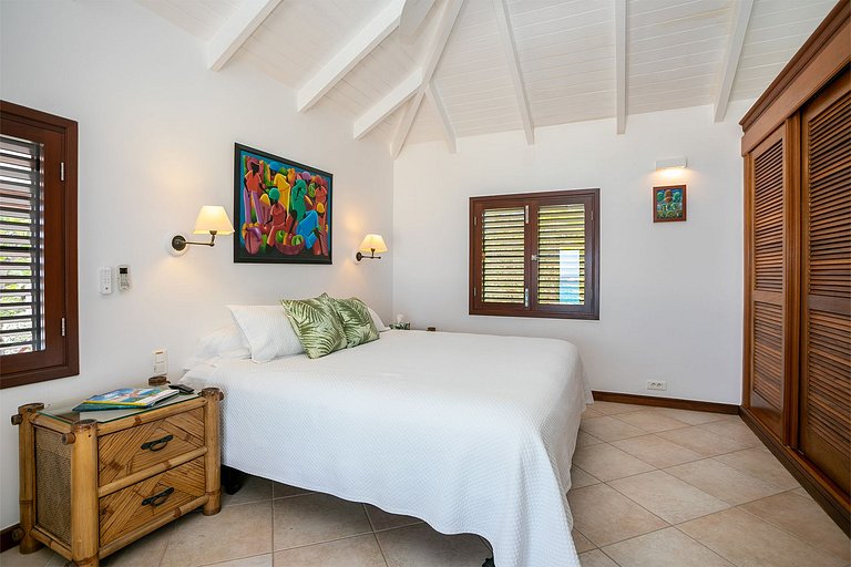 Sxm011 – Agréable villa en bord de mer à Baie Longue Beach