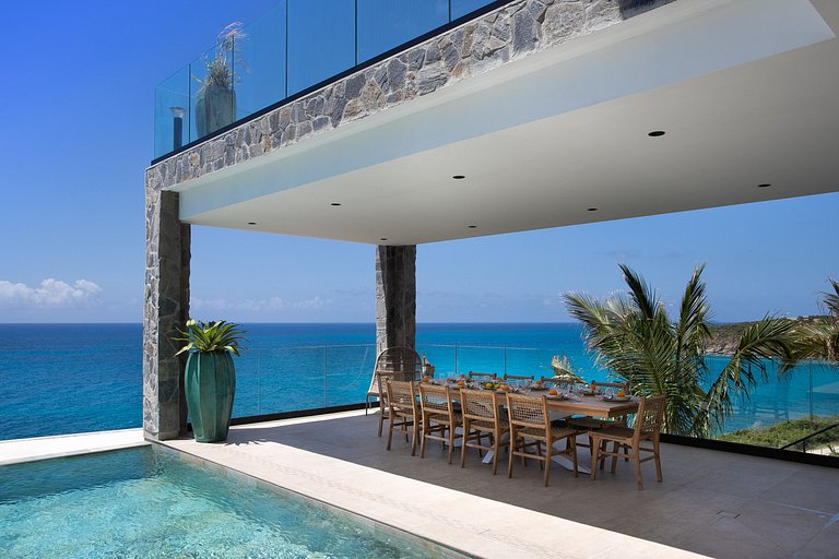 Sxm012 – Oceanfront luxury villa in Indigo Bay