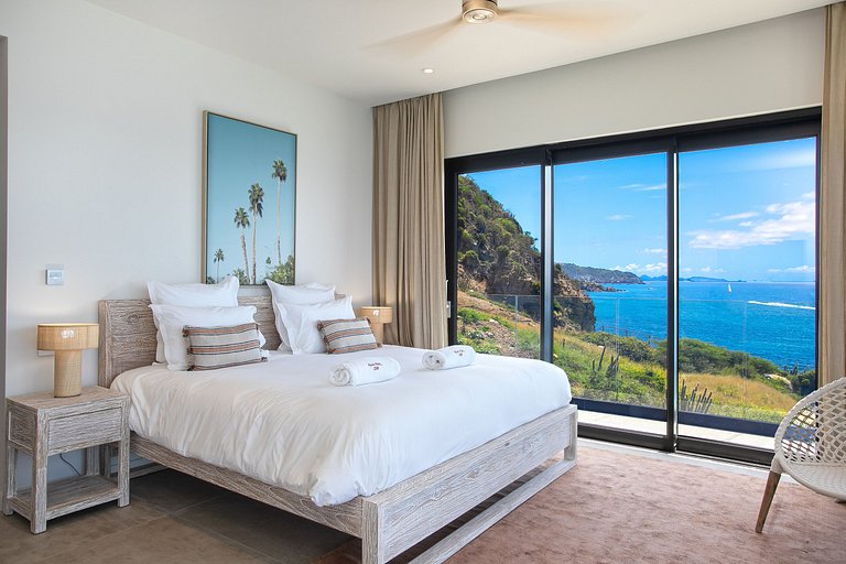 Sxm013 – Casa com vista para o mar e piscina em Indigo Bay