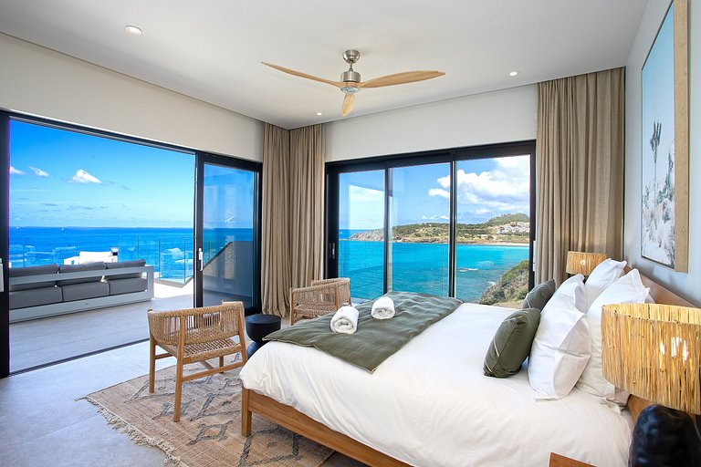 Sxm013 – Casa com vista para o mar e piscina em Indigo Bay