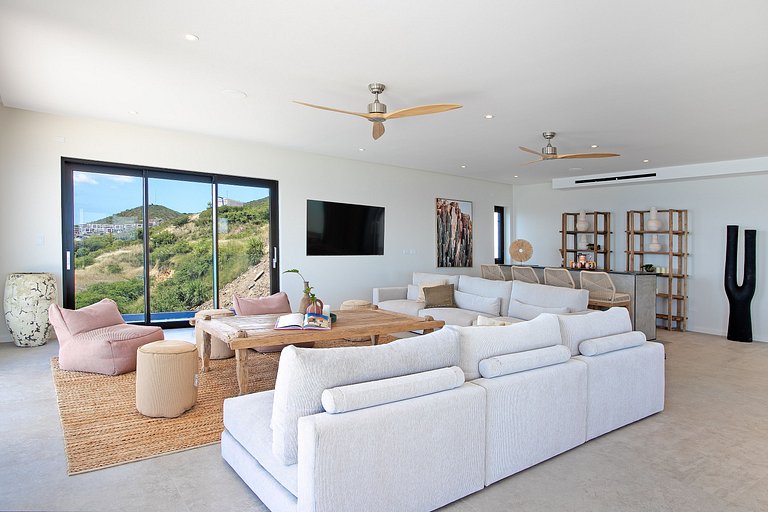 Sxm013 – Villa con vista al mar y piscina en Indigo Bay