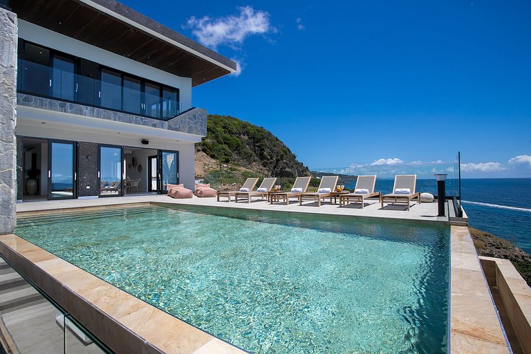 Sxm013 – Oceanview villa with pool in Indigo Bay