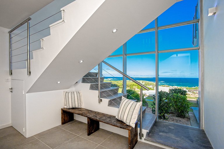 Sxm014 – Villa com vista panorâmica e piscina em Oyster Pond