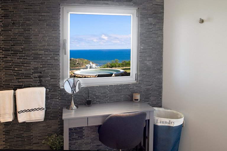 Sxm014 – Villa avec vue panoramique et piscine à Oyster Pond