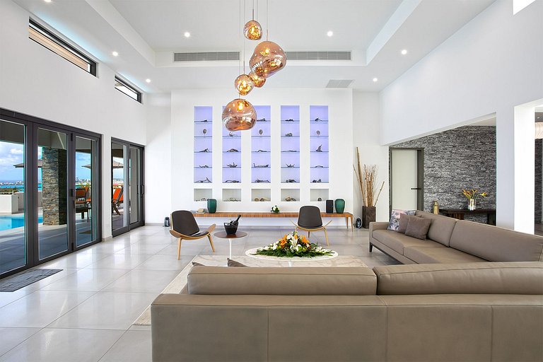 Sxm027 – Luxury villa with sea views in Pelican Key