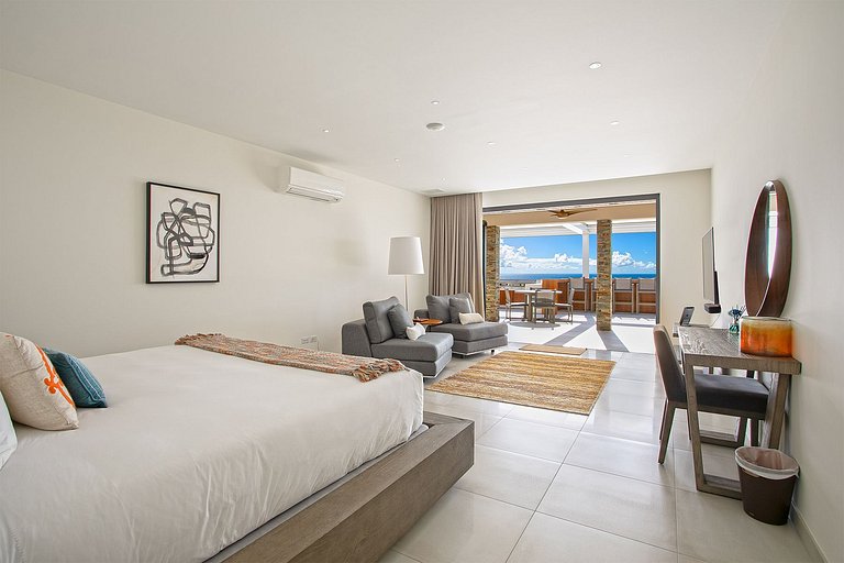 Sxm027 – Villa de lujo con vista al mar en Pelican Key
