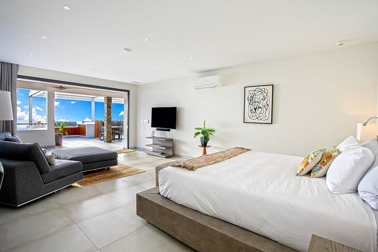 Sxm027 – Villa de luxo com vista para o mar em Pelican Key