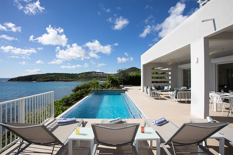 Sxm028 – Villa moderne avec vue mer à Indigo Bay